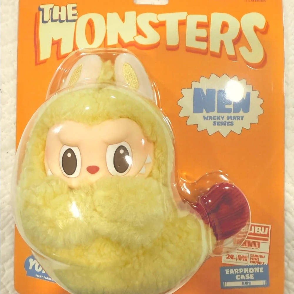 The Monsters - Labubu Wacky Mart FRIED SHRIMP Earphone Case - 100% Authentic